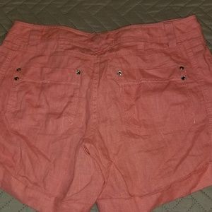 Linen shorts